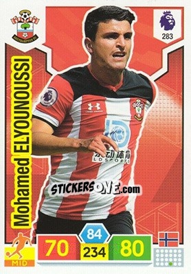 Sticker Mohamed Elyounoussi - English Premier League 2019-2020. Adrenalyn XL n. 283 - Panini