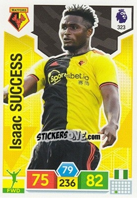 Sticker Isaac Success - English Premier League 2019-2020. Adrenalyn XL n. 323 - Panini