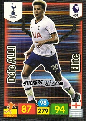 Sticker Dele Alli - English Premier League 2019-2020. Adrenalyn XL n. 461 - Panini