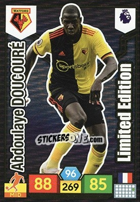 Sticker Abdoulaye Doucouré - English Premier League 2019-2020. Adrenalyn XL n. LE-AD - Panini