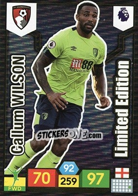 Sticker Callum Wilson - English Premier League 2019-2020. Adrenalyn XL n. LE-CW - Panini