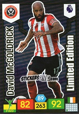 Sticker David McGoldrick - English Premier League 2019-2020. Adrenalyn XL n. LE-DM - Panini