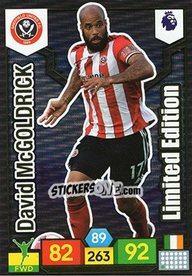 Cromo David McGoldrick - English Premier League 2019-2020. Adrenalyn XL - Panini