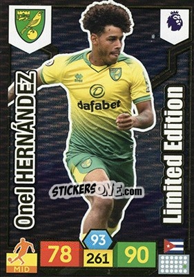 Sticker Onel Hernández - English Premier League 2019-2020. Adrenalyn XL n. LE-OH - Panini