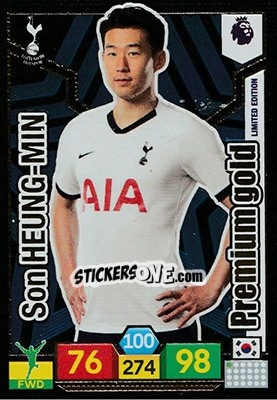 Sticker Son Heung-Min - English Premier League 2019-2020. Adrenalyn XL n. LE-SHM - Panini