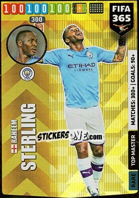 Sticker Raheem Sterling - FIFA 365: 2019-2020. Adrenalyn XL n. 5 - Panini