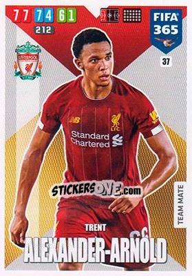 Figurina Trent Alexander-Arnold - FIFA 365: 2019-2020. Adrenalyn XL - Panini