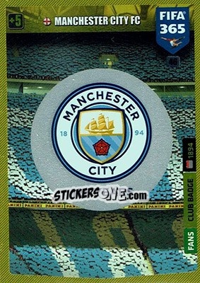 Sticker Club Badge - FIFA 365: 2019-2020. Adrenalyn XL n. 46 - Panini