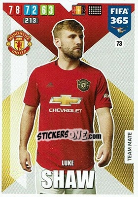 Figurina Luke Shaw - FIFA 365: 2019-2020. Adrenalyn XL - Panini