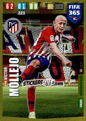 Cromo Victor Mollejo - FIFA 365: 2019-2020. Adrenalyn XL - Panini