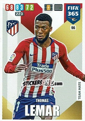 Sticker Thomas Lemar - FIFA 365: 2019-2020. Adrenalyn XL - Panini