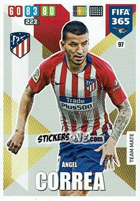 Sticker Ángel Correa - FIFA 365: 2019-2020. Adrenalyn XL n. 97 - Panini