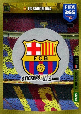 Sticker Club Badge - FIFA 365: 2019-2020. Adrenalyn XL n. 100 - Panini