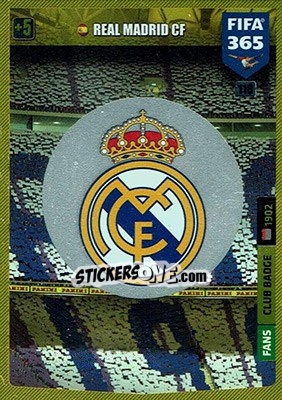 Sticker Club Badge - FIFA 365: 2019-2020. Adrenalyn XL n. 118 - Panini
