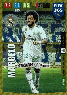 Sticker Marcelo - FIFA 365: 2019-2020. Adrenalyn XL n. 120 - Panini