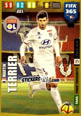 Sticker Martin Terrier - FIFA 365: 2019-2020. Adrenalyn XL n. 138 - Panini