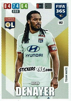 Sticker Jason Denayer - FIFA 365: 2019-2020. Adrenalyn XL - Panini