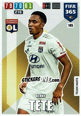 Sticker Kenny Tete - FIFA 365: 2019-2020. Adrenalyn XL n. 145 - Panini