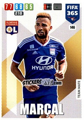 Sticker Marçal - FIFA 365: 2019-2020. Adrenalyn XL n. 146 - Panini
