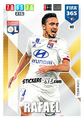 Cromo Rafael da Silva - FIFA 365: 2019-2020. Adrenalyn XL - Panini