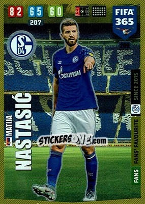 Sticker Matija Nastasic - FIFA 365: 2019-2020. Adrenalyn XL n. 209 - Panini