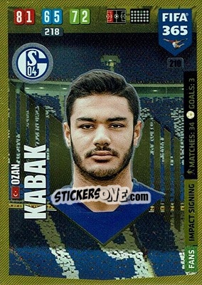 Cromo Ozan Kabak - FIFA 365: 2019-2020. Adrenalyn XL - Panini