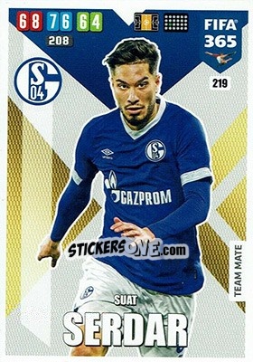 Sticker Suat Serdar - FIFA 365: 2019-2020. Adrenalyn XL n. 219 - Panini