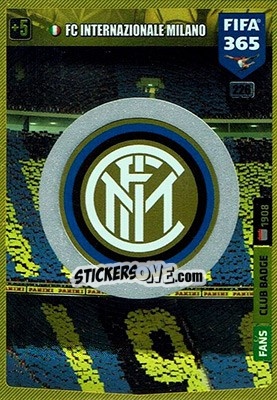 Sticker Club Badge - FIFA 365: 2019-2020. Adrenalyn XL n. 226 - Panini
