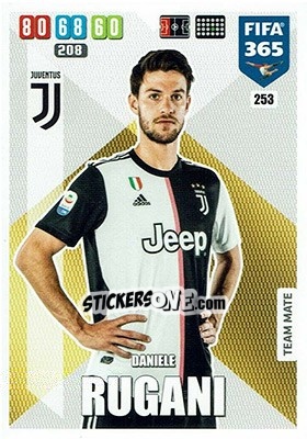 Sticker Daniele Rugani - FIFA 365: 2019-2020. Adrenalyn XL - Panini