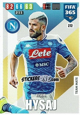 Sticker Elseid Hysaj - FIFA 365: 2019-2020. Adrenalyn XL n. 272 - Panini