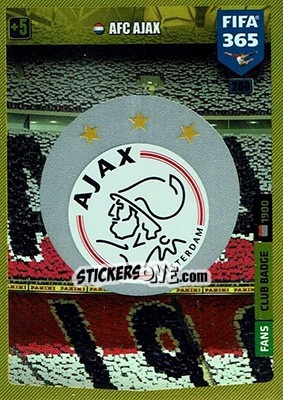 Sticker Club Badge - FIFA 365: 2019-2020. Adrenalyn XL n. 280 - Panini