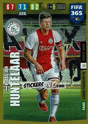 Sticker Klaas-Jan Huntelaar - FIFA 365: 2019-2020. Adrenalyn XL n. 282 - Panini