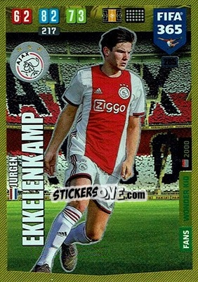 Sticker Jurgen Ekkelenkamp - FIFA 365: 2019-2020. Adrenalyn XL - Panini