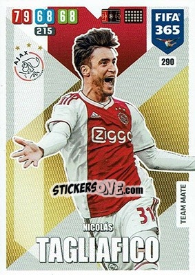 Sticker Nicolas Tagliafico - FIFA 365: 2019-2020. Adrenalyn XL - Panini