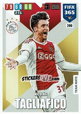 Cromo Nicolas Tagliafico - FIFA 365: 2019-2020. Adrenalyn XL - Panini