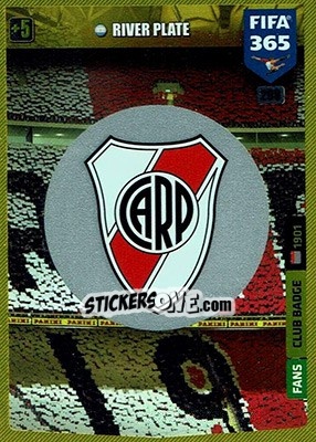 Sticker Club Badge - FIFA 365: 2019-2020. Adrenalyn XL n. 298 - Panini