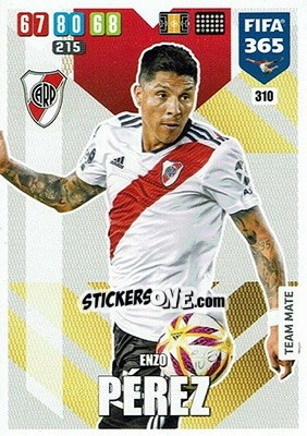 Sticker Enzo Pérez - FIFA 365: 2019-2020. Adrenalyn XL n. 310 - Panini