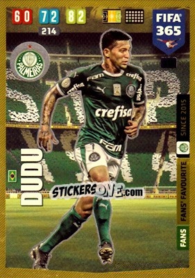 Sticker Dudu - FIFA 365: 2019-2020. Adrenalyn XL - Panini