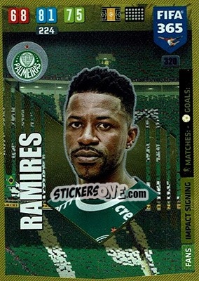 Sticker Ramires - FIFA 365: 2019-2020. Adrenalyn XL n. 320 - Panini