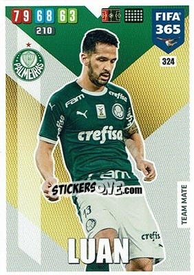 Figurina Luan - FIFA 365: 2019-2020. Adrenalyn XL - Panini