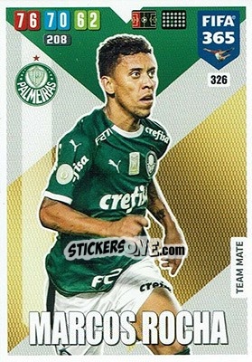 Sticker Marcos Rocha - FIFA 365: 2019-2020. Adrenalyn XL n. 326 - Panini
