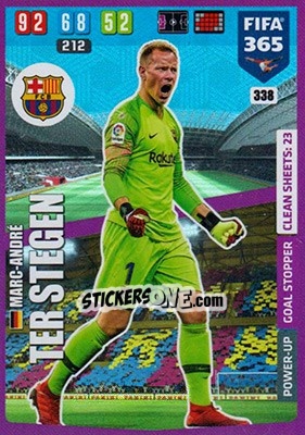 Cromo Marc-André ter Stegen - FIFA 365: 2019-2020. Adrenalyn XL n. 338 - Panini