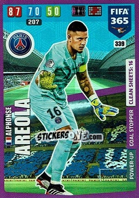 Sticker Alphonse Areola - FIFA 365: 2019-2020. Adrenalyn XL n. 339 - Panini
