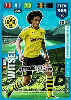 Sticker Axel Witsel - FIFA 365: 2019-2020. Adrenalyn XL n. 357 - Panini