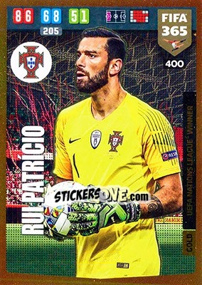Sticker Rui Patrício - FIFA 365: 2019-2020. Adrenalyn XL - Panini