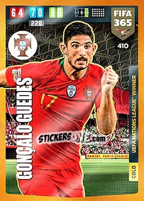 Figurina Gonçalo Guedes - FIFA 365: 2019-2020. Adrenalyn XL - Panini