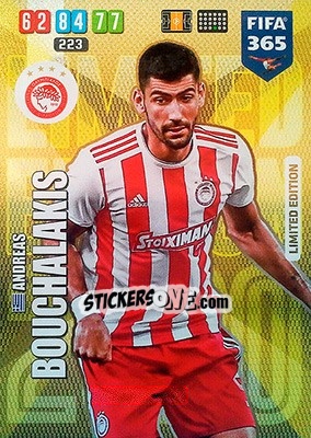 Cromo Andreas Bouchalakis - FIFA 365: 2019-2020. Adrenalyn XL - Panini