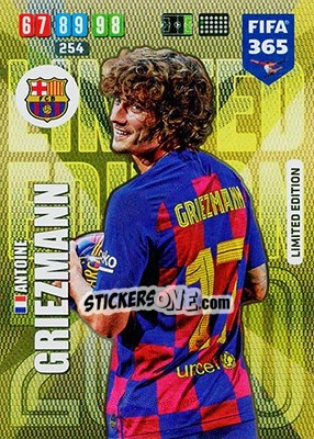 Sticker Antoine Griezmann - FIFA 365: 2019-2020. Adrenalyn XL - Panini