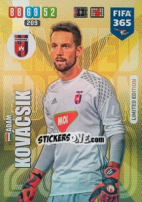 Sticker Ádám Kovácsik - FIFA 365: 2019-2020. Adrenalyn XL n. LE-AKO - Panini