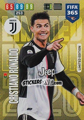 Sticker Cristiano Ronaldo - FIFA 365: 2019-2020. Adrenalyn XL n. LE-CR - Panini